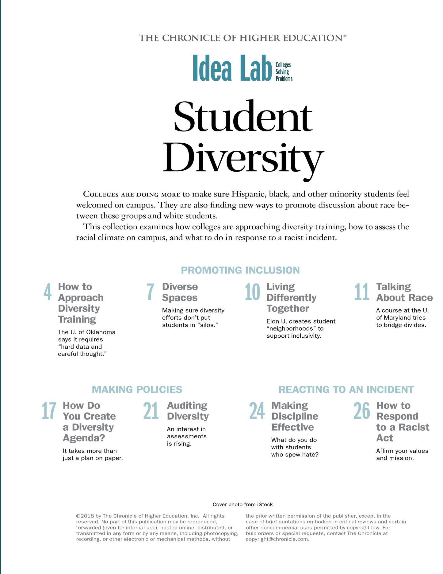 Idea Lab: Student Diversity