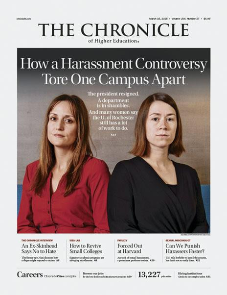 The Chronicle of Higher Education, March 16, 2018
