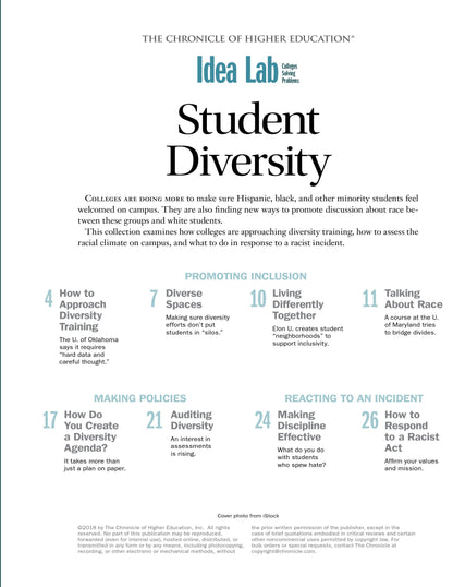 Idea Lab: Student Diversity