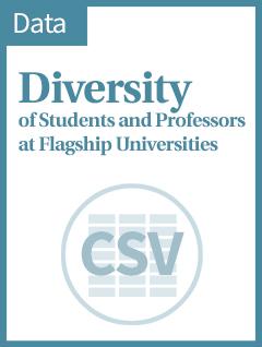 Diversity of Students and Professors at Flagship Universities