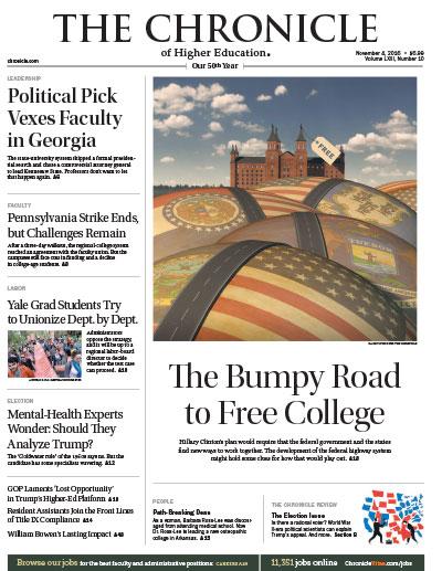 The Chronicle of Higher Education, November 4, 2016